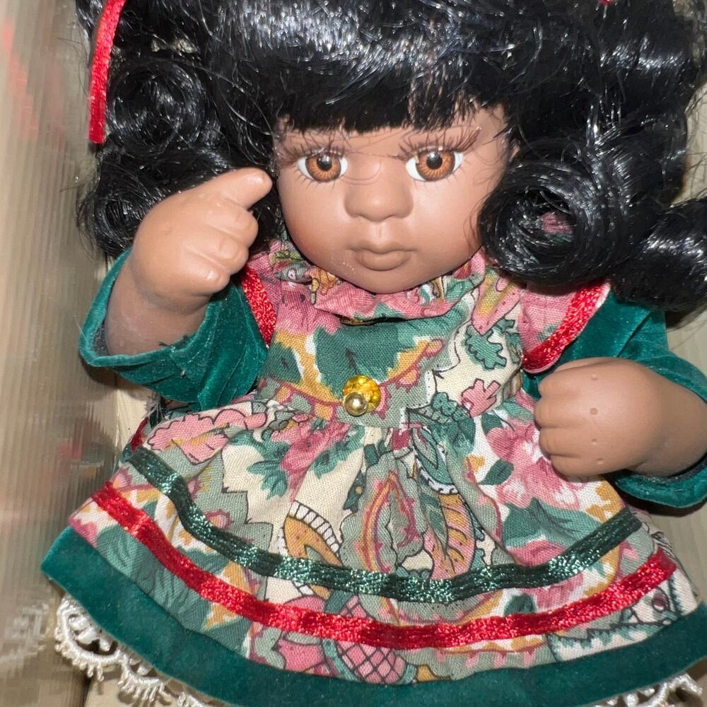 Collectible memories, Genuine, porcelain doll Limited‎ collectors handcrafted